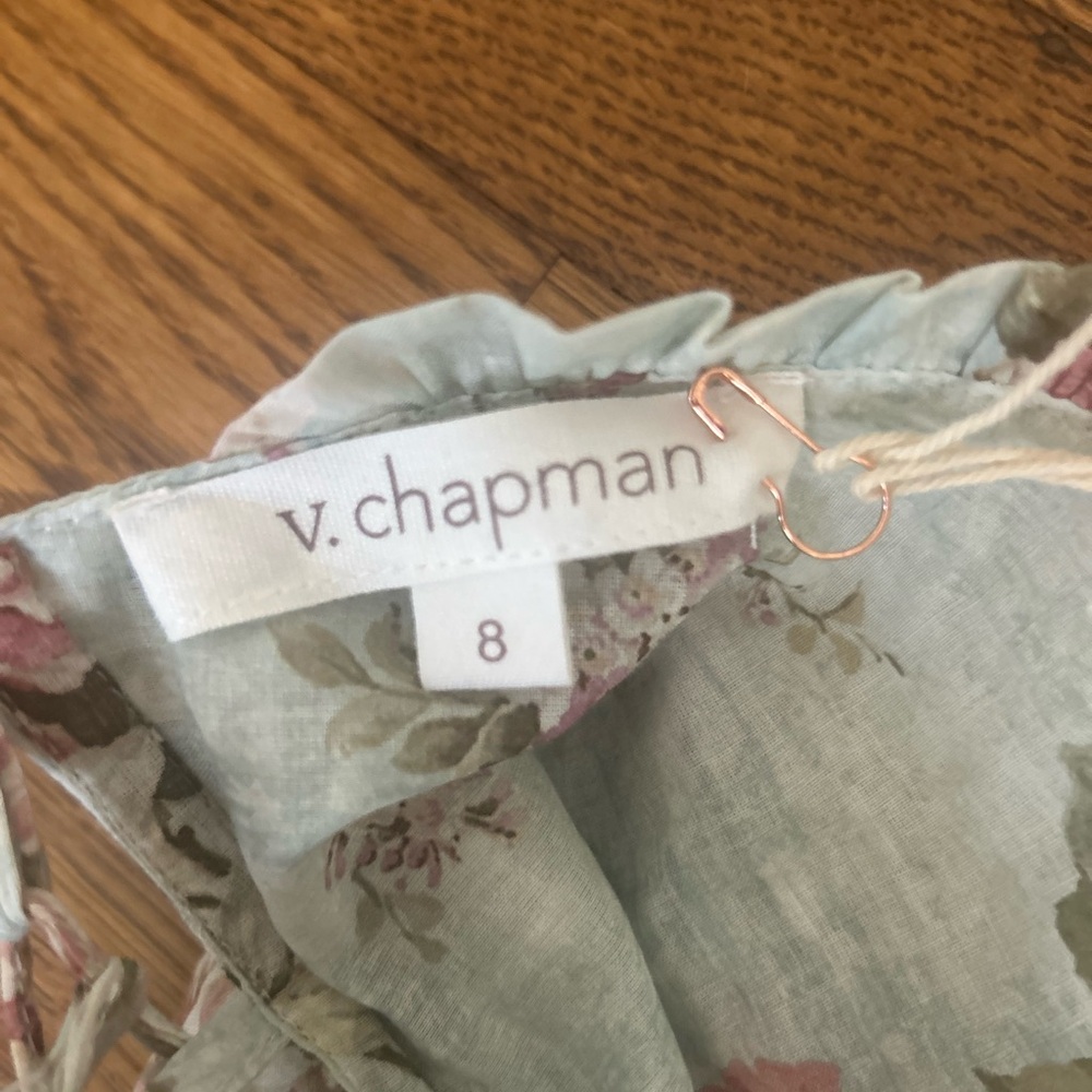 V. Chapman Cream Strapless Sundress for Weddings - Picture 9 of 10